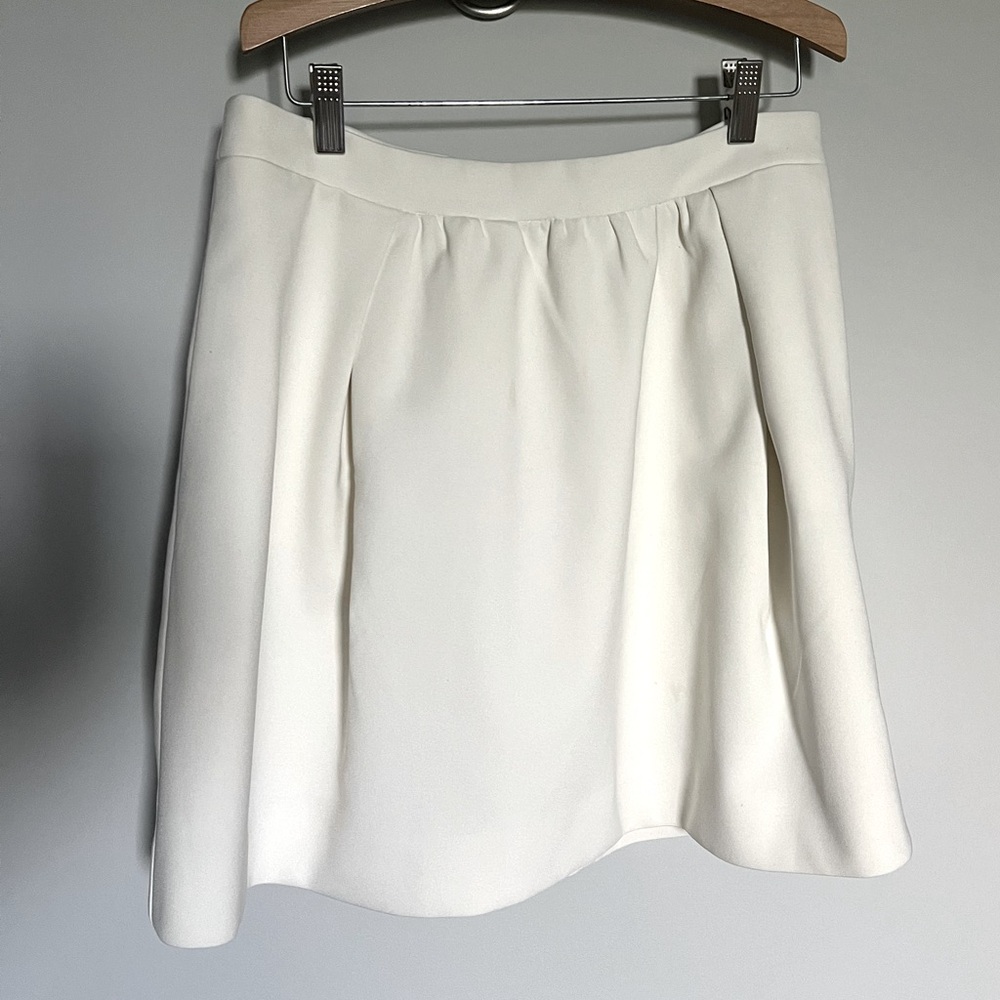JCREW White Skirt SZ 8 LIKE NEW